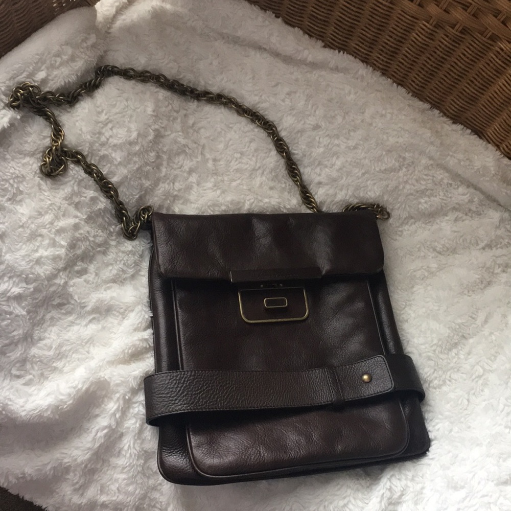 Beautiful brown leather Kenneth Cole purse